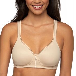 Vanity Fair 42D wireless 72335 body caress Bra convertible straps lightly lined